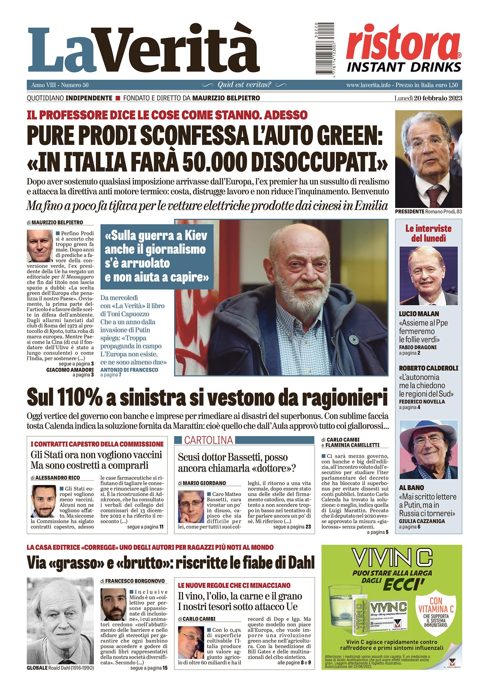 Oggi in edicola