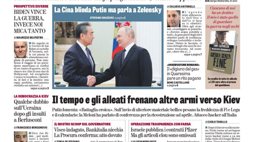 Oggi in edicola