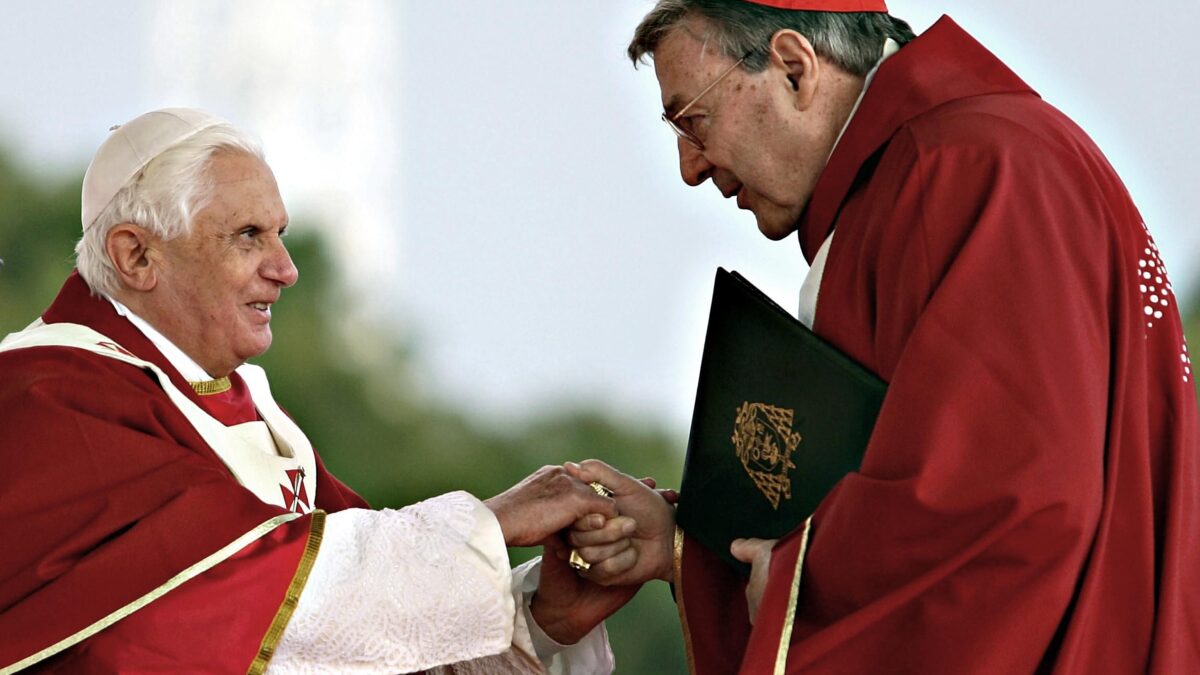 L’ultima battaglia del cardinale Pell: «Ratzinger sia Dottore della Chiesa»