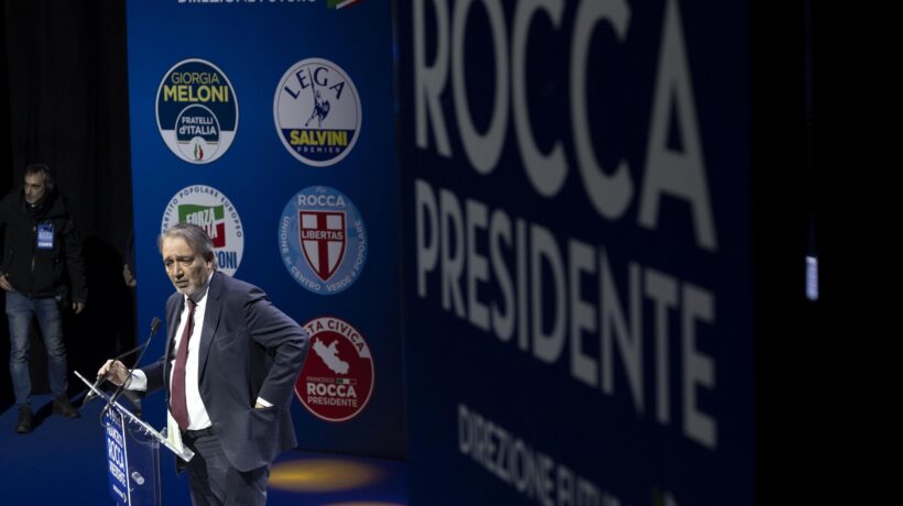 Centrodestra unito su Rocca. Ma Tajani punge