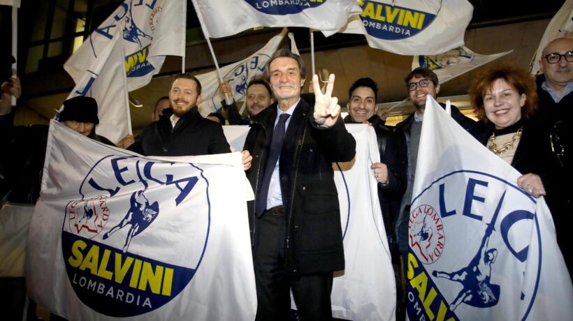 Fontana conquista il bis in Lombardia. Sbaragliati i Pd-M5s, Moratti fa flop