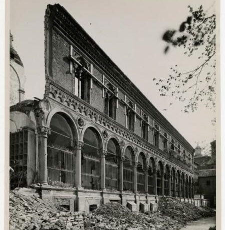 Macerie all'Università, allora Ospedale Maggiore (Lombardia Beni Culturali)