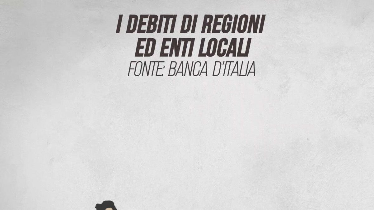 I debiti di Regioni ed enti locali