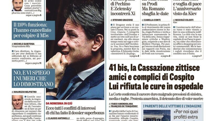 Oggi in edicola