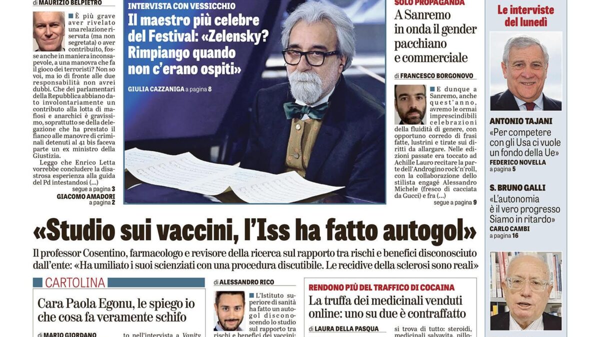 Oggi in edicola