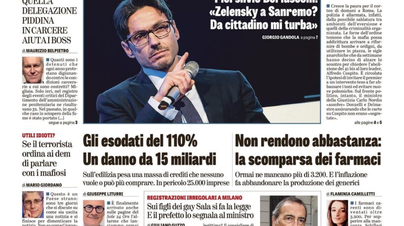 Oggi in edicola
