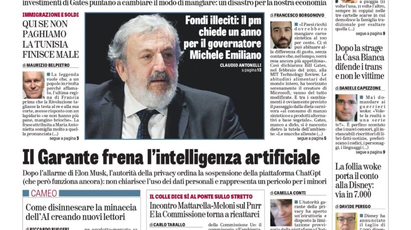 Oggi in edicola