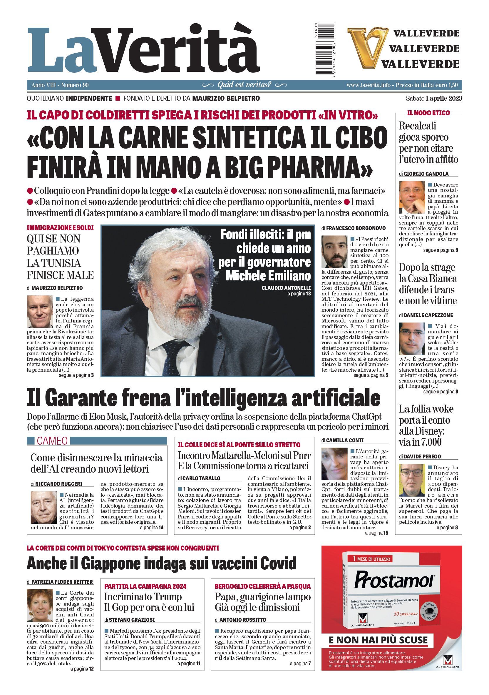 Oggi in edicola