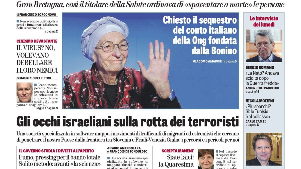 Oggi in edicola