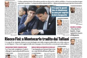 Oggi in edicola