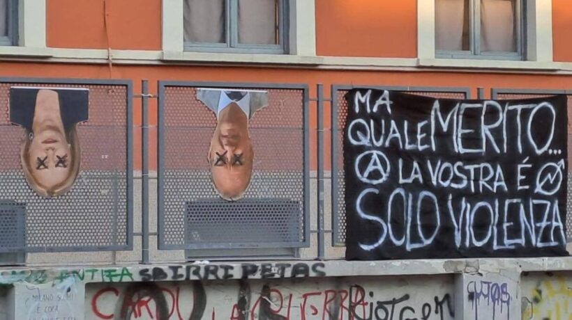 Meloni e Valditara appesi al liceo. Per Sala indignarsi è «provocatorio»