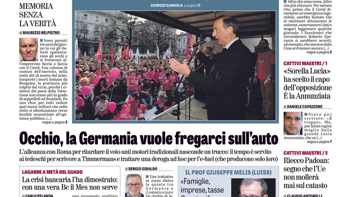 Oggi in edicola