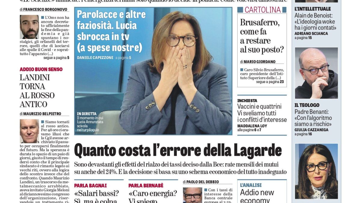 Oggi in edicola