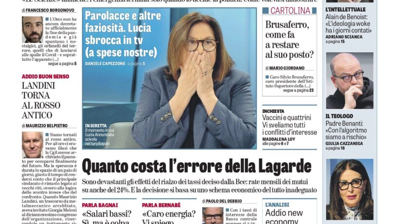 Oggi in edicola