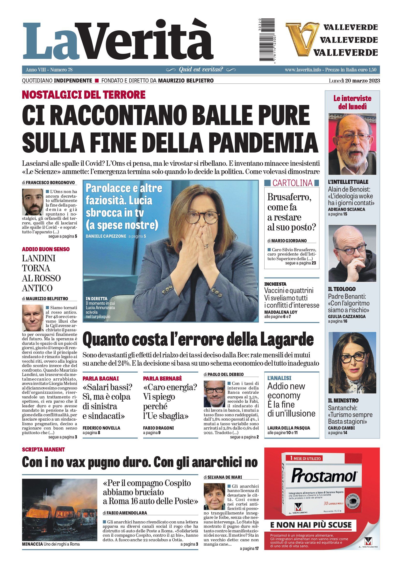 Oggi in edicola