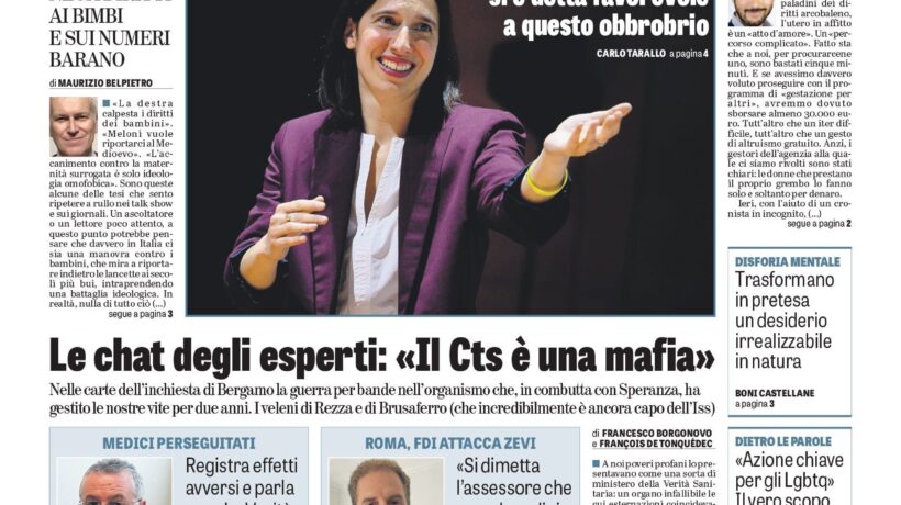 Oggi in edicola