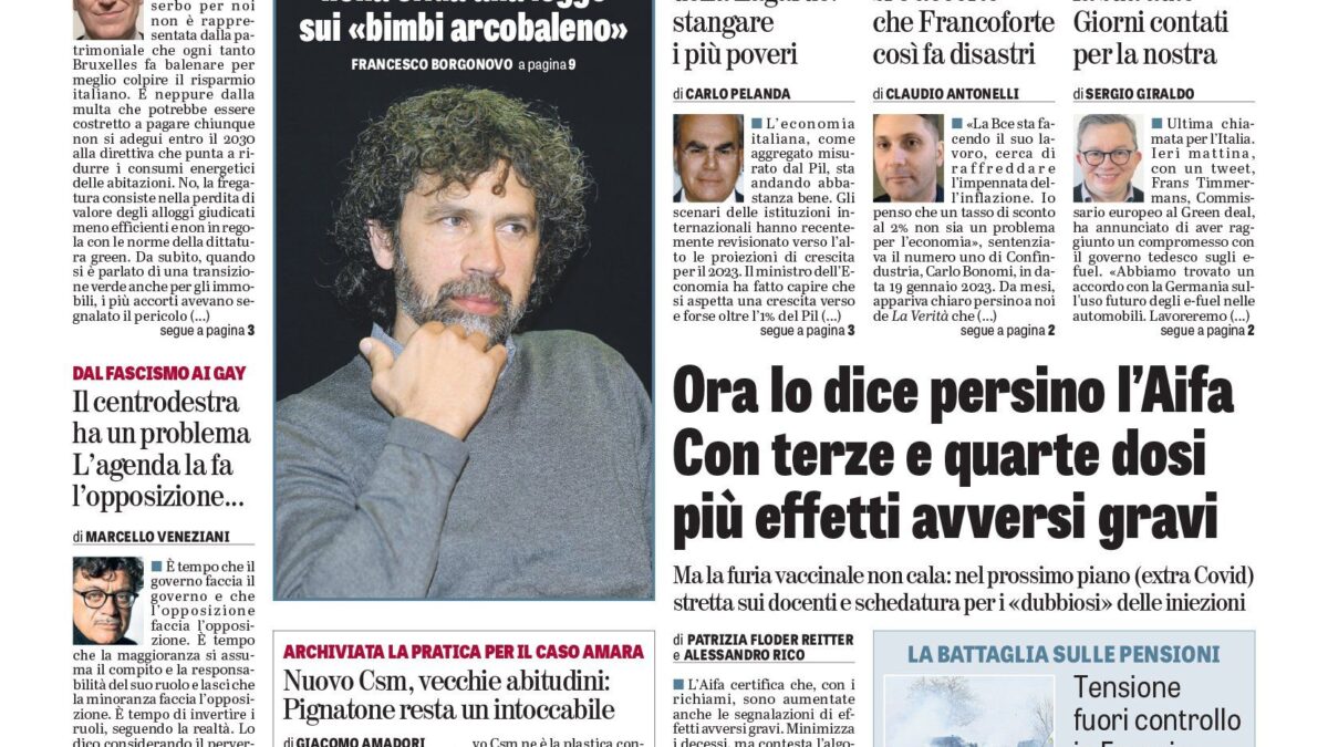 Oggi in edicola