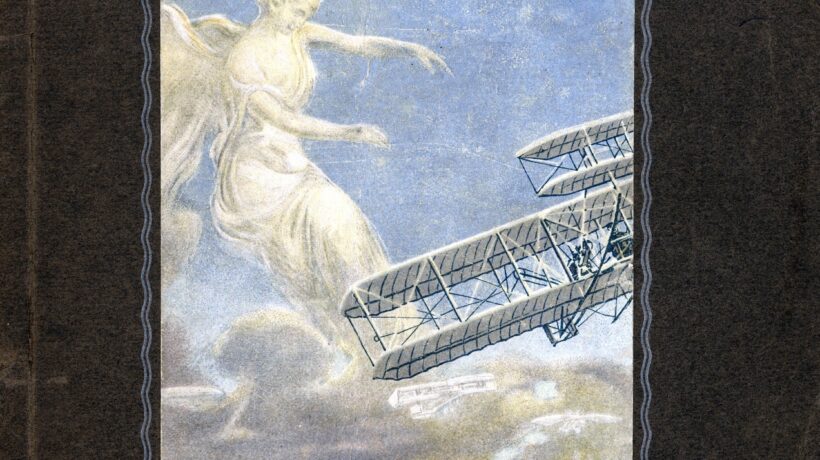 Brochure del circuito aereo di Brescia del 1909 (Getty Images)