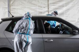 Sui tamponi l’ente copre il suo capo