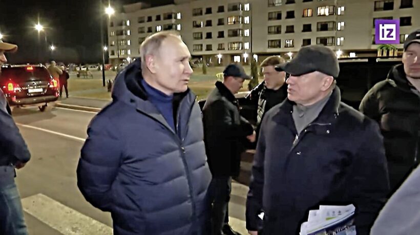 Putin appare sul fronte a Mariupol. Oggi accoglierà Xi Jinping a Mosca