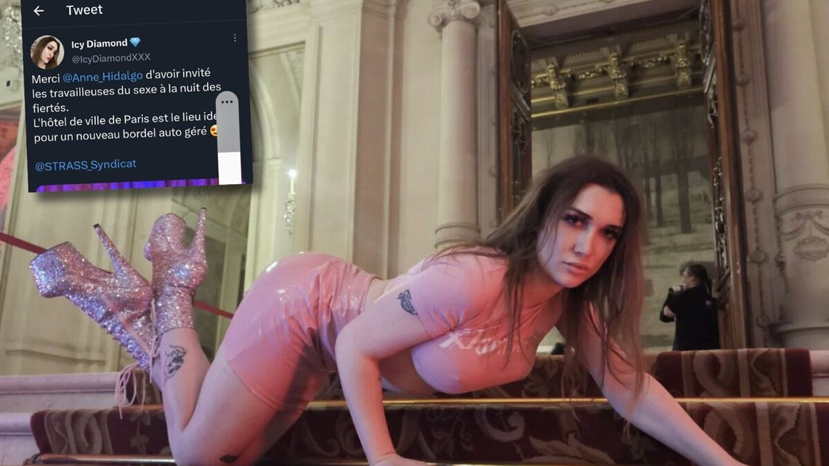 L’escort trans ospite della Hidalgo trasforma il comune in un set porno