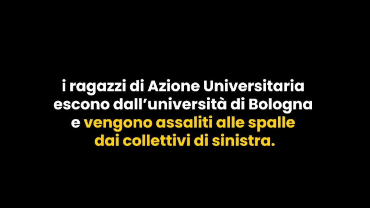 Tutti zitti sugli studenti di destra pestati a Bologna dai centri sociali
