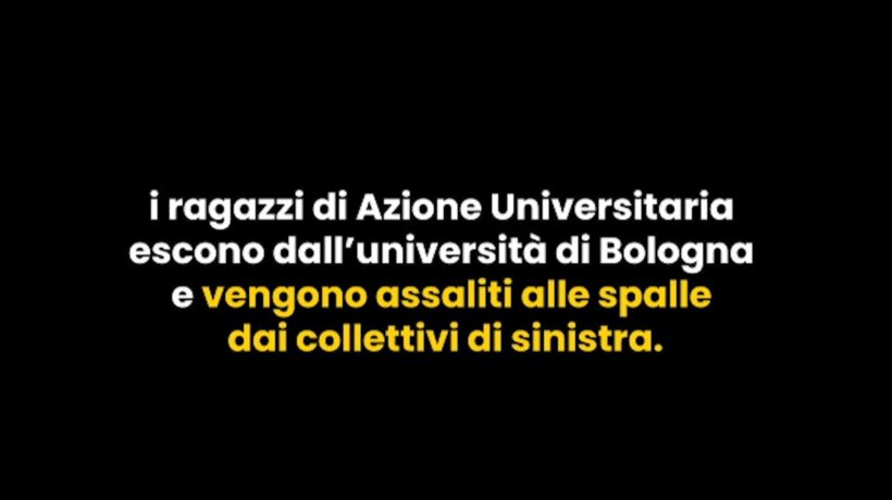 Tutti zitti sugli studenti di destra pestati a Bologna dai centri sociali