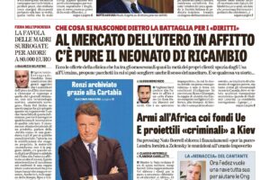 Oggi in edicola
