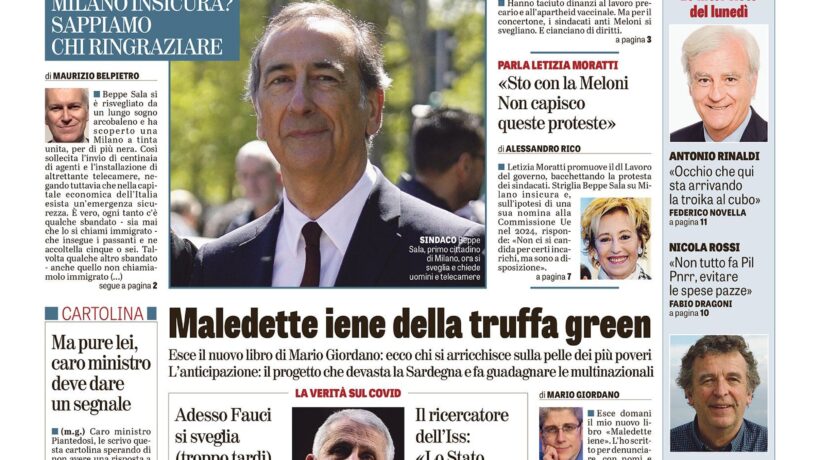 Oggi in edicola