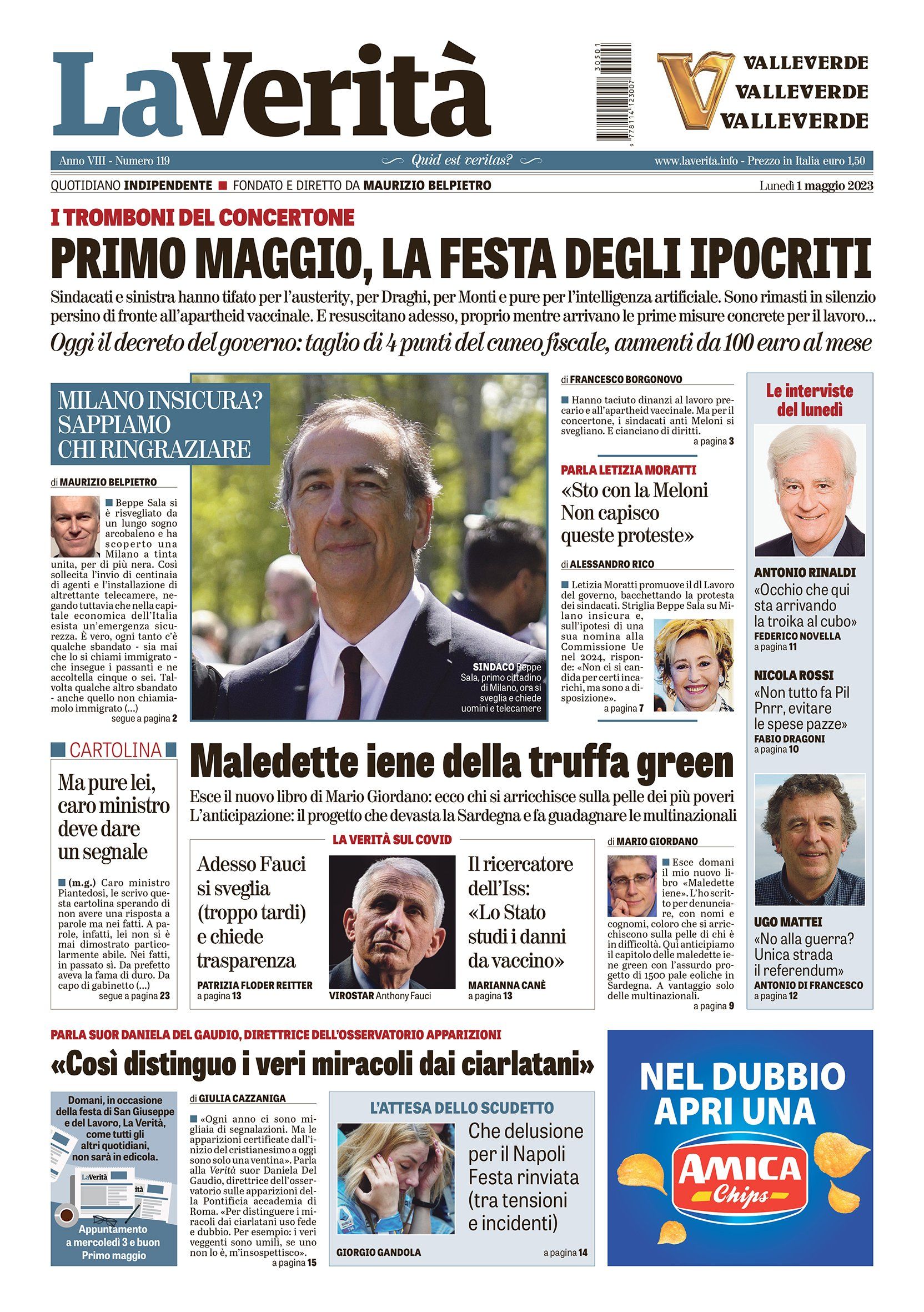 Oggi in edicola