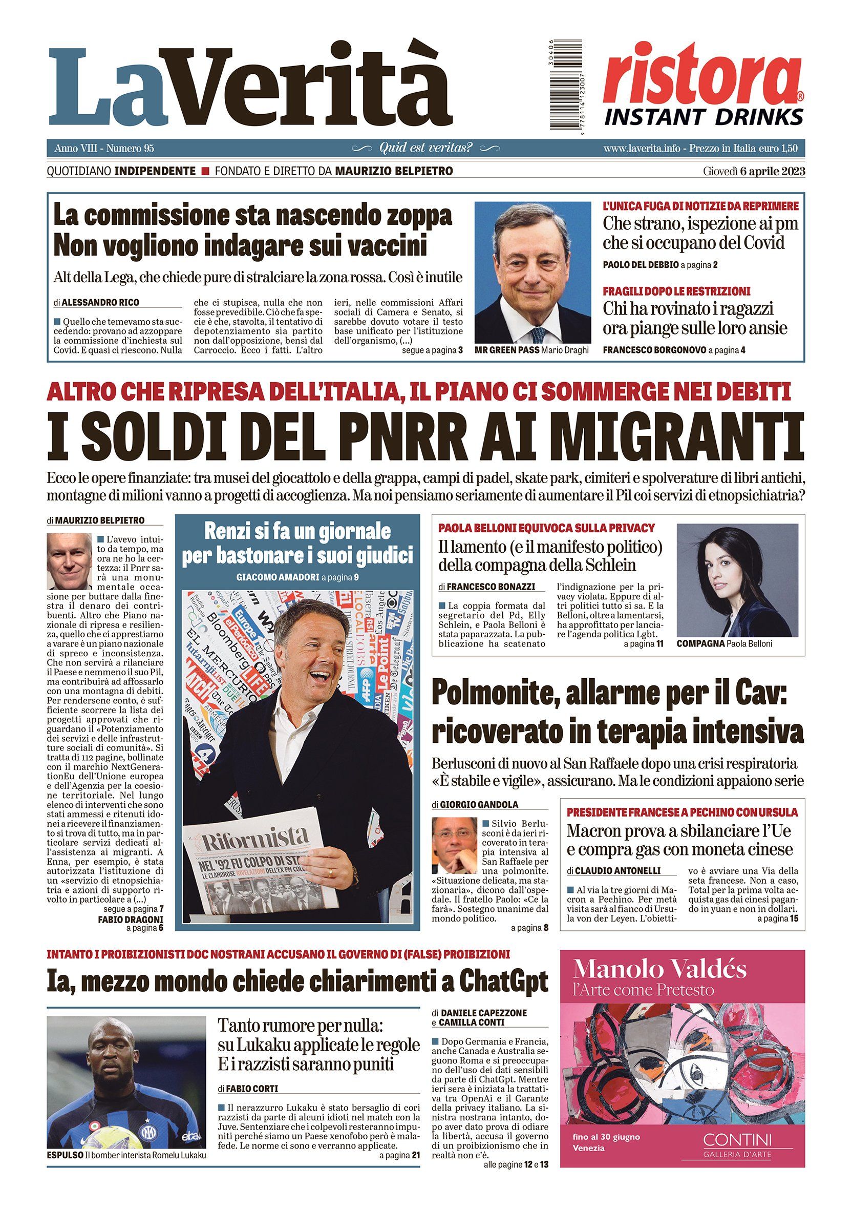 Oggi in edicola