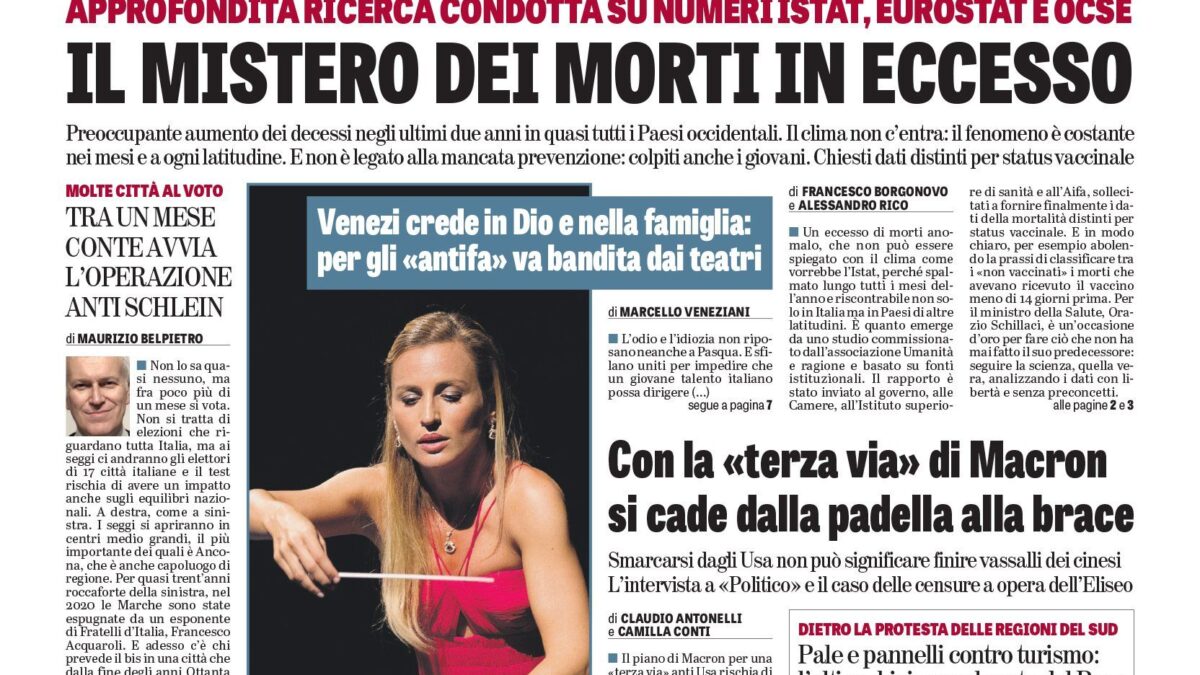 Oggi in edicola