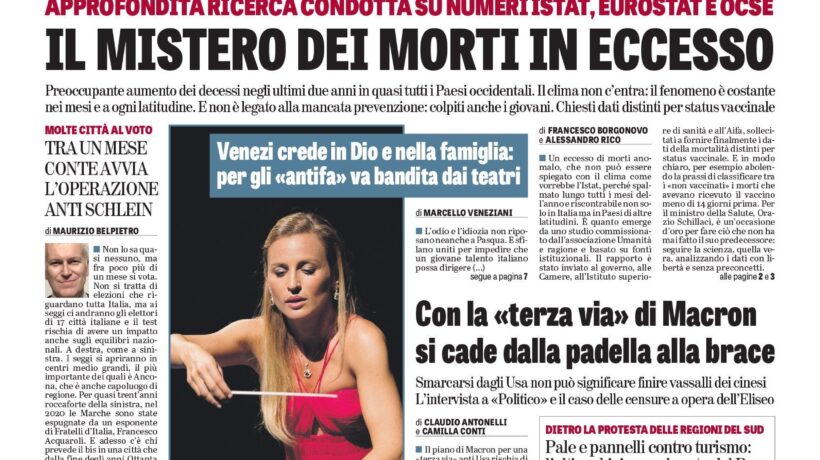 Oggi in edicola