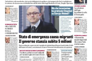 Oggi in edicola