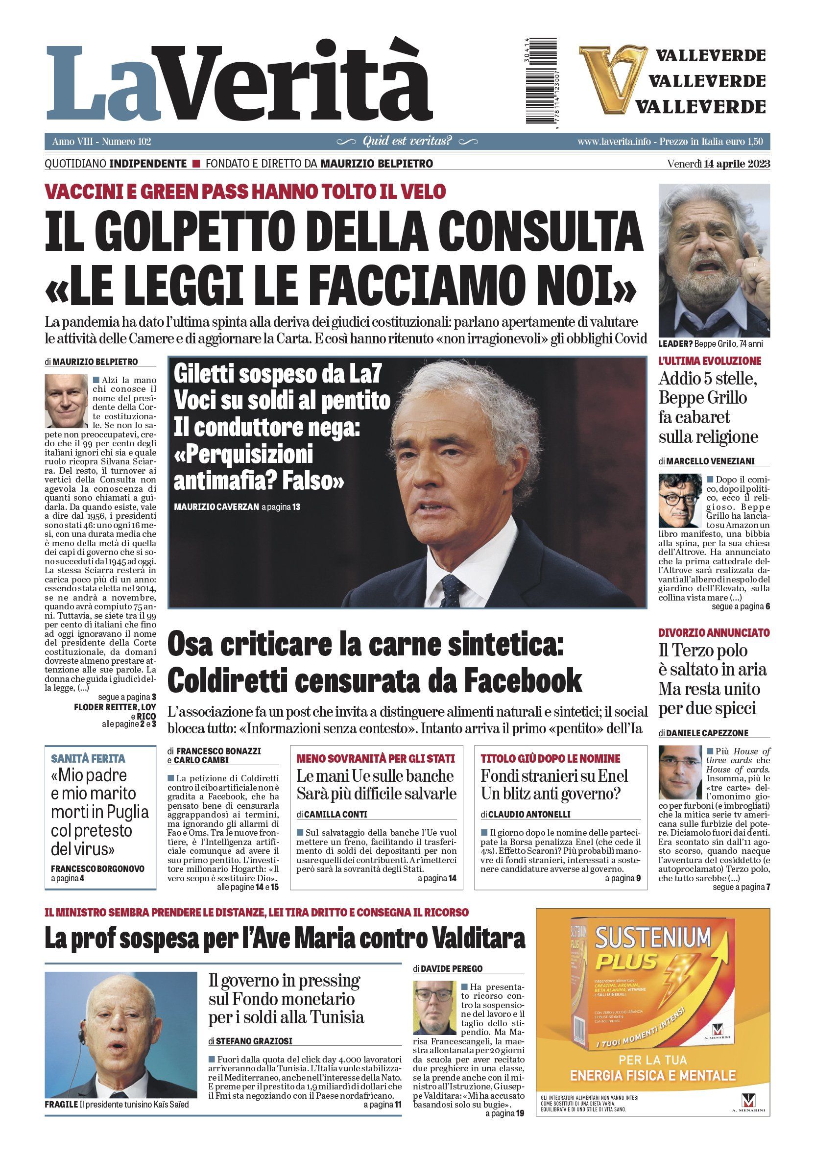 Oggi in edicola