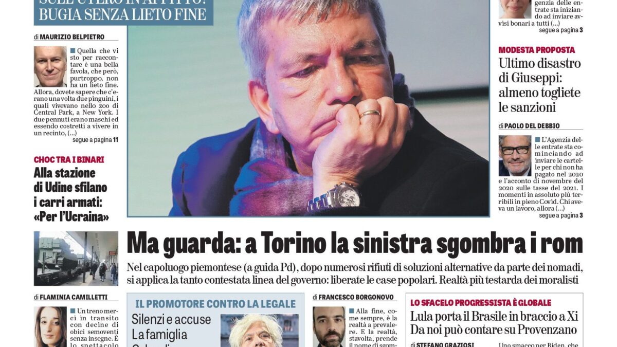 Oggi in edicola