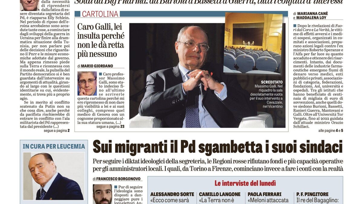 Oggi in edicola