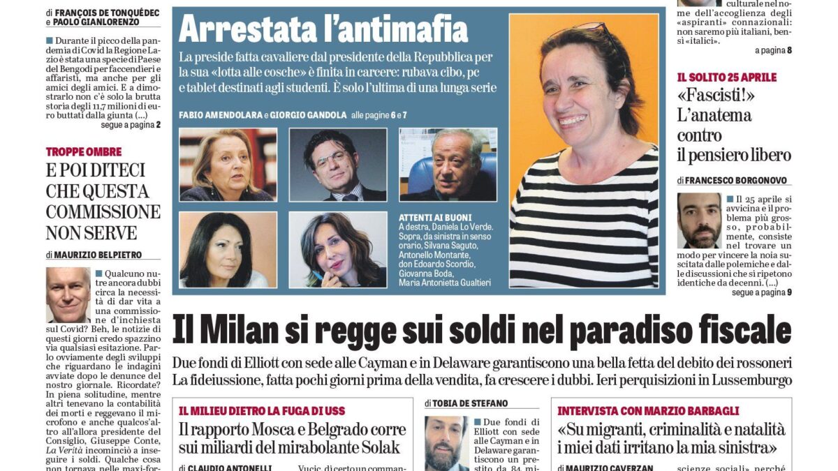 Oggi in edicola