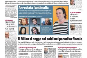 Oggi in edicola