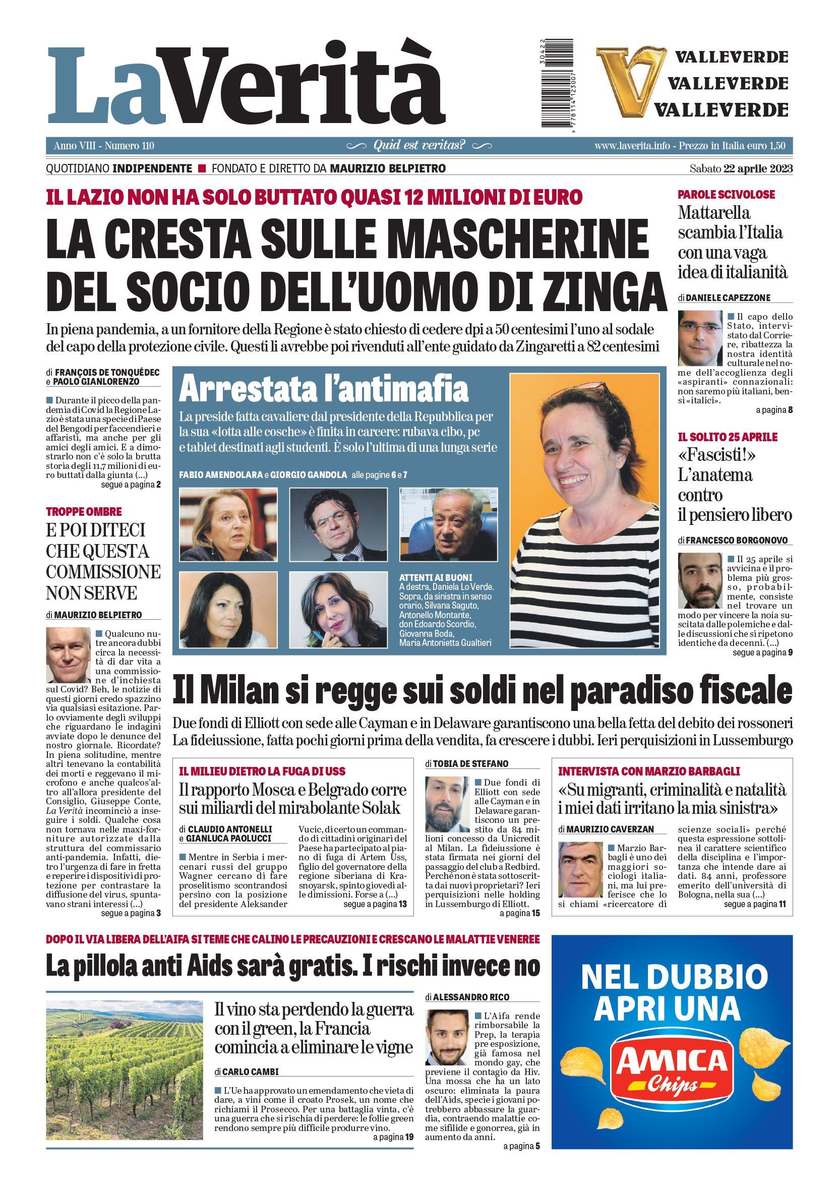 Oggi in edicola