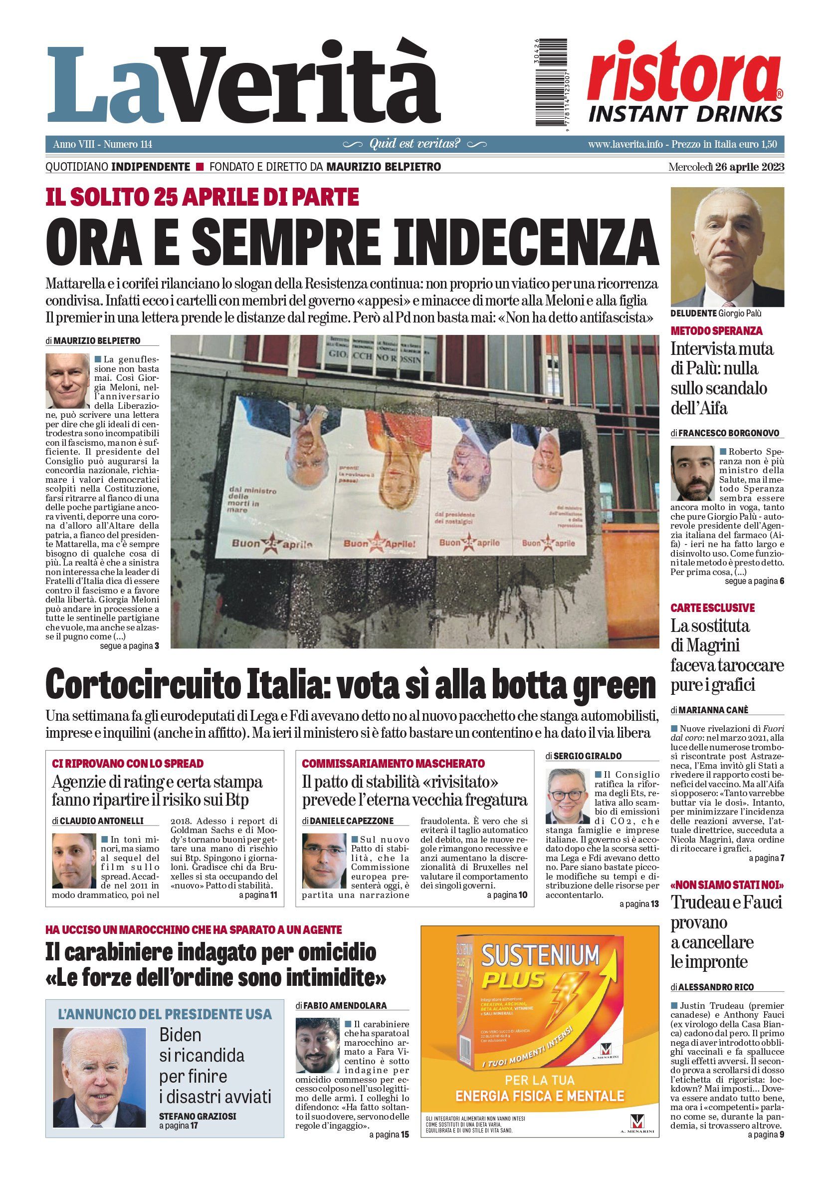 Oggi in edicola