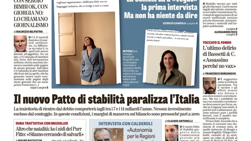 Oggi in edicola
