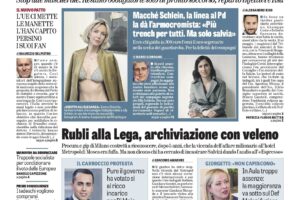 Oggi in edicola