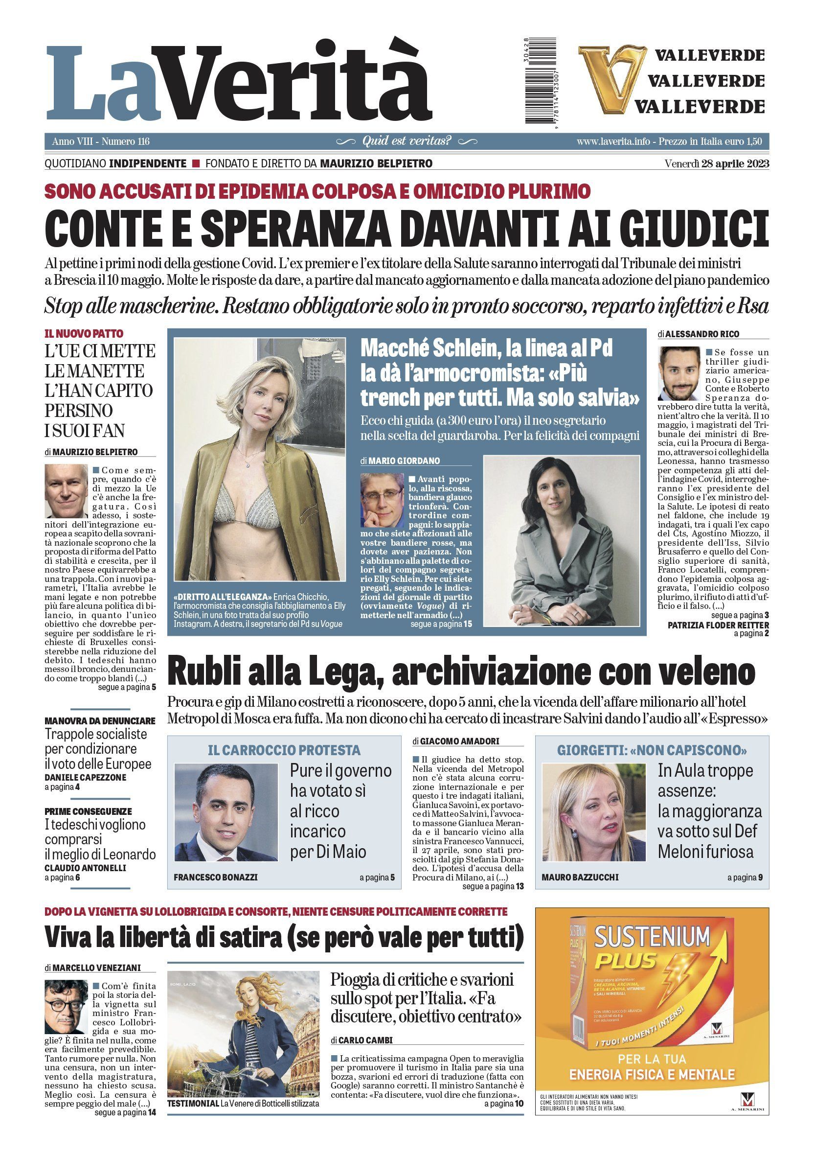 Oggi in edicola