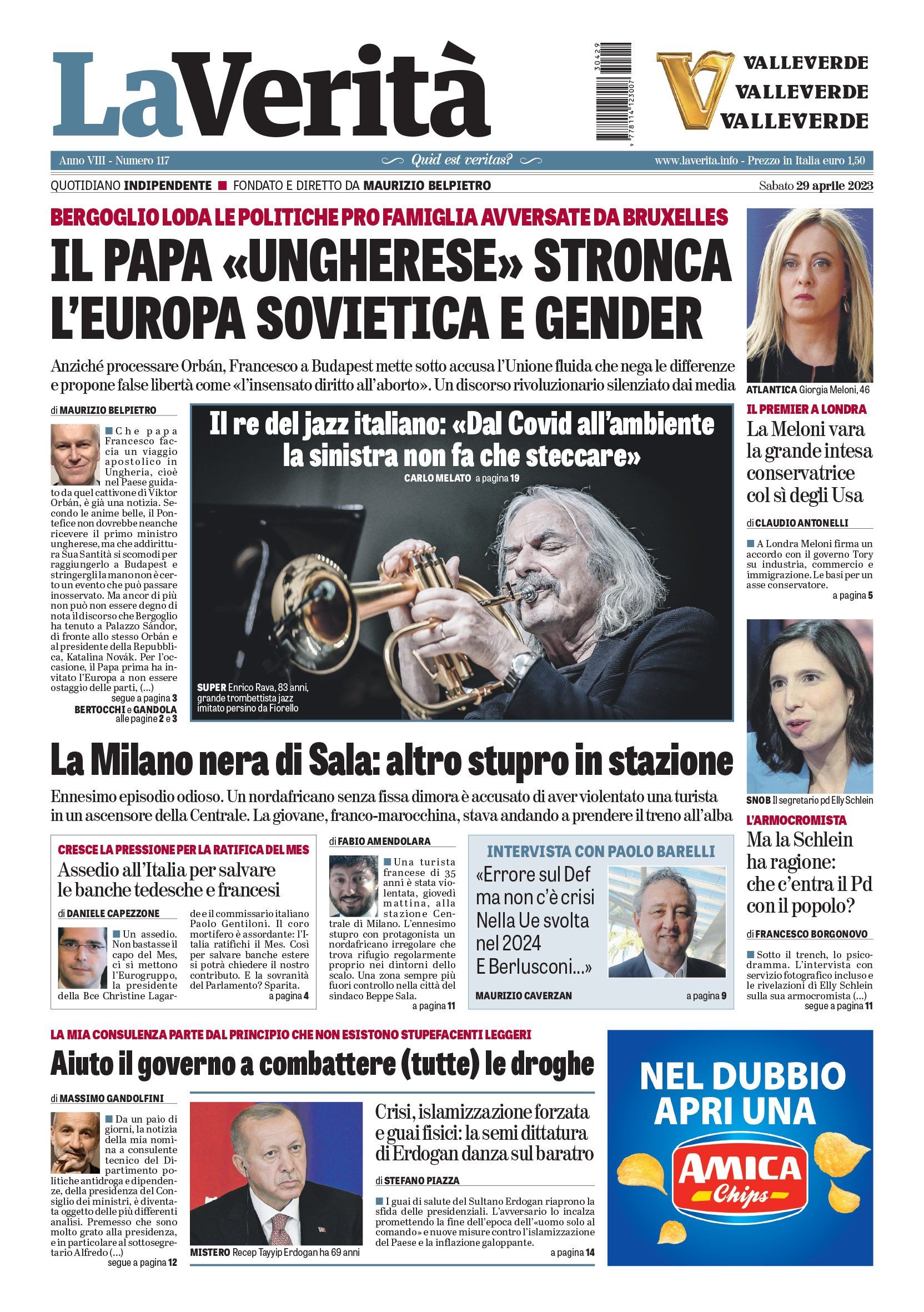 Oggi in edicola