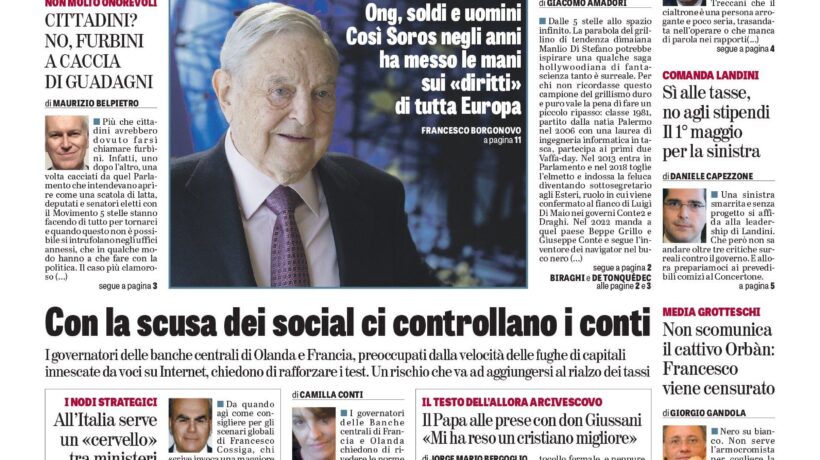 Oggi in edicola