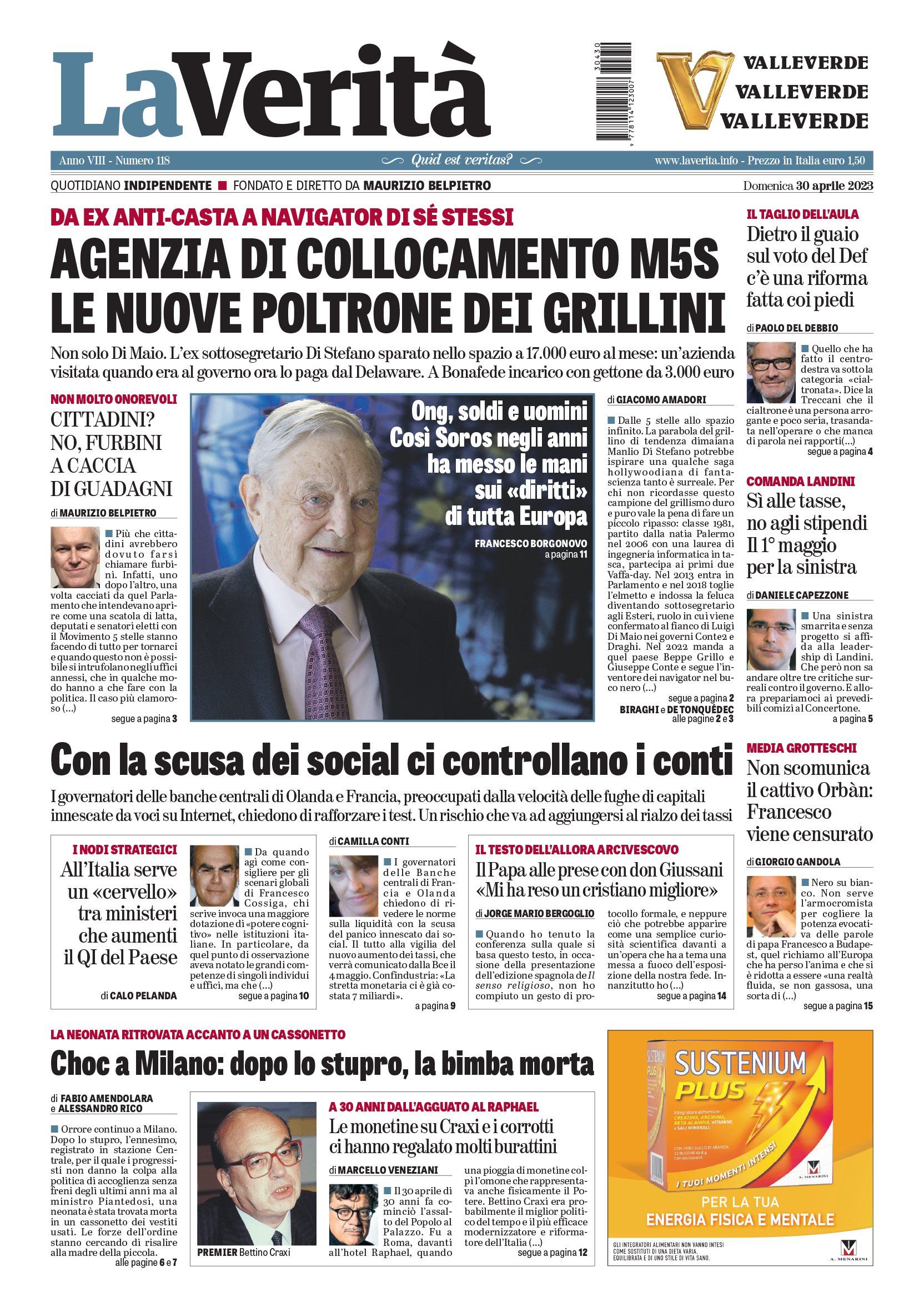 Oggi in edicola