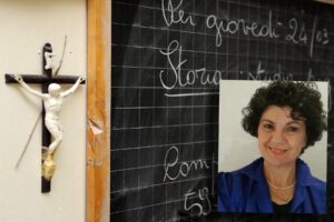 Marisa Francescangeli: «Al mio rientro pregherò ancora in classe»