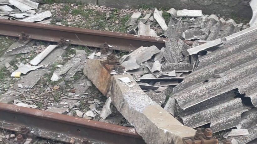 Reportage Ucraina, l’attacco alla ferrovia dietro al fronte di Bakhmut