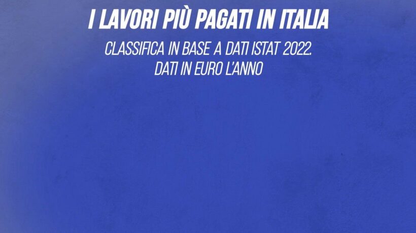 I lavori più pagati in Italia